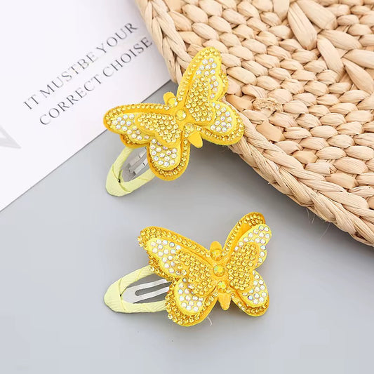 Diamond Butterfly Clip